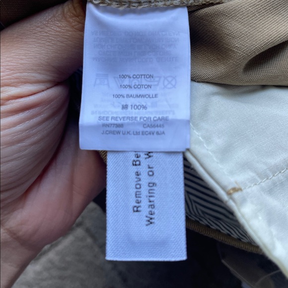 J. Crew Chino Tan Women's Shorts 100% Cotton - Picture 7 of 10